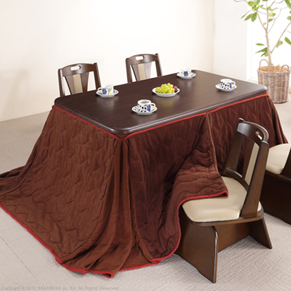 こたつ布団 長方形 はっ水リバーシブルお手入れラクラクダイニングこたつ布団 150x90cmこたつ用(312x252) 省スペース