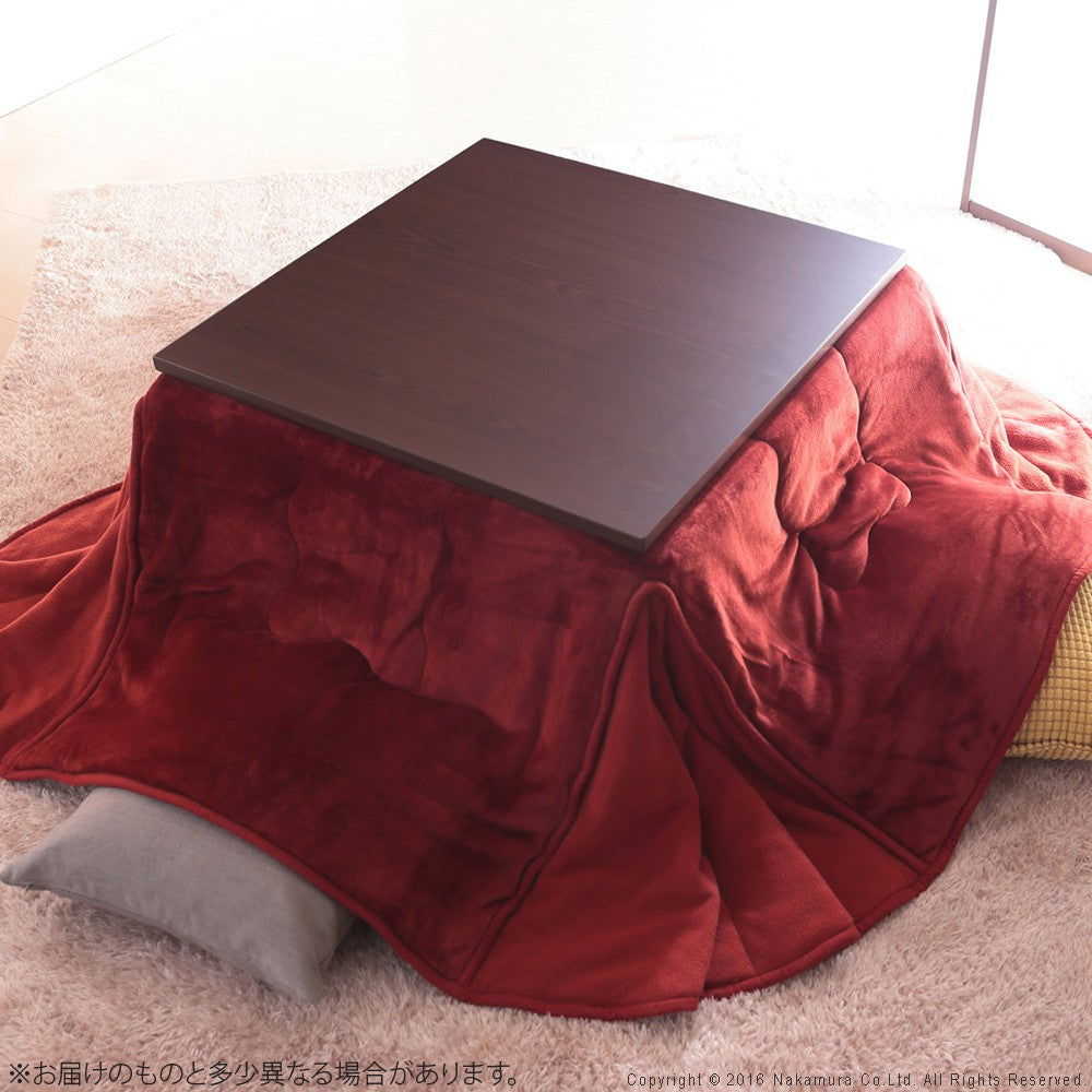 こたつ布団 省スペース はっ水リバーシブル省スペースこたつ布団 75x75cmこたつ用(185x185cm) 正方形