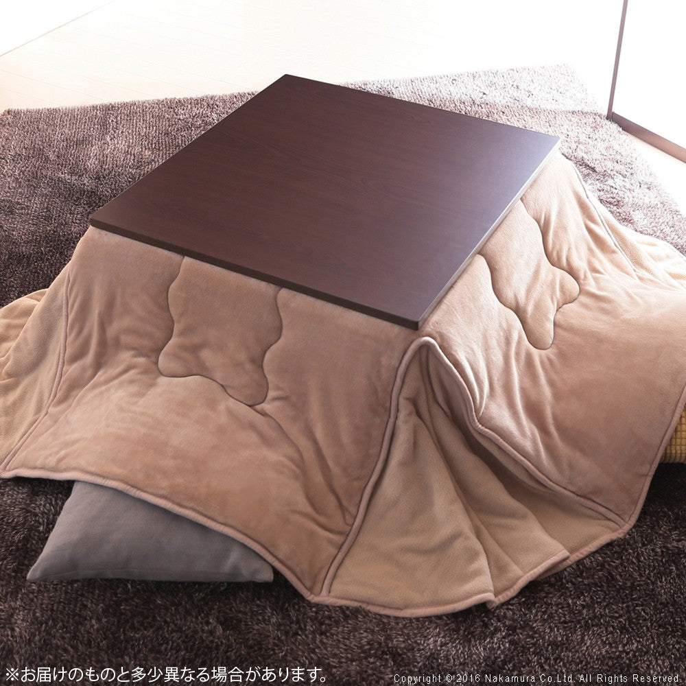 こたつ布団 省スペース はっ水リバーシブル省スペースこたつ布団 75x75cmこたつ用(185x185cm) 正方形