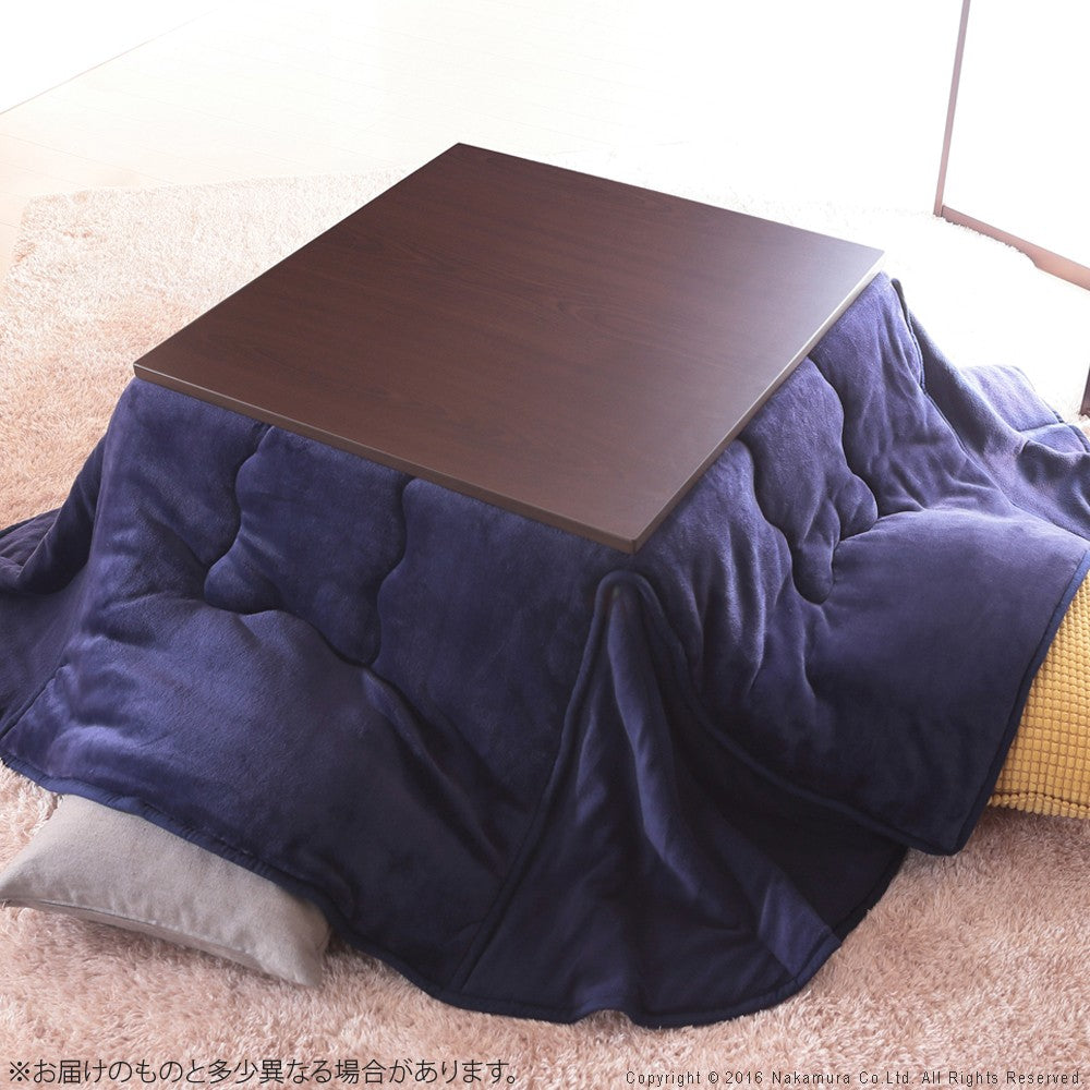 こたつ布団 省スペース はっ水リバーシブル省スペースこたつ布団 75x75cmこたつ用(185x185cm) 正方形