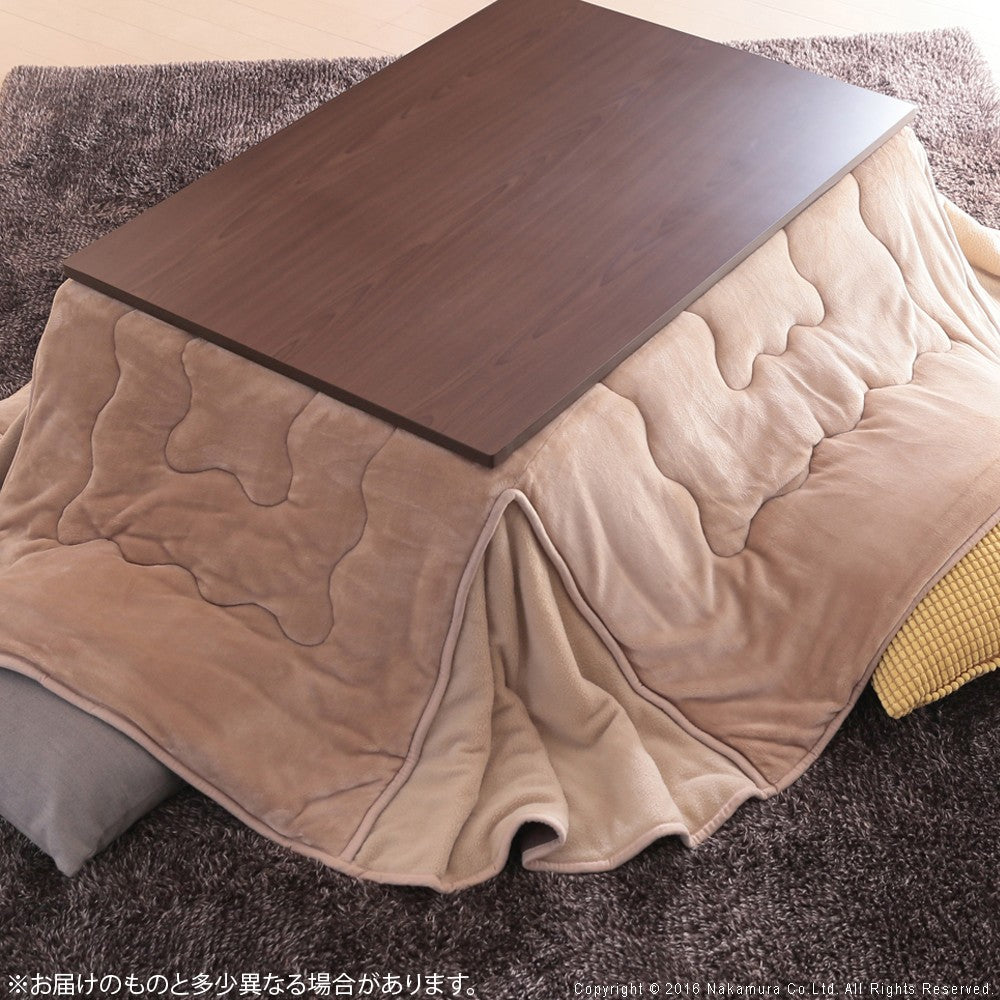 こたつ布団 省スペース はっ水リバーシブル省スペースこたつ布団 105x75cmこたつ用(215x185cm) 長方形