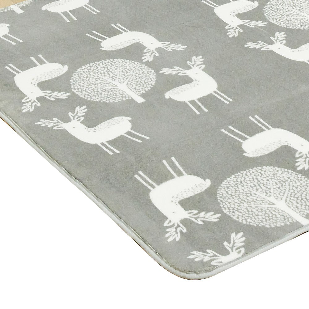 ホットカーペット カバー 1畳 190x100cm カバーのみ 北欧 床暖房対応 洗える 在宅ワーク