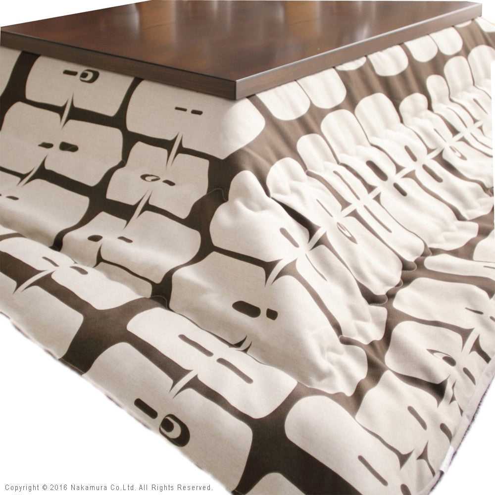 こたつ布団 長方形 大判 日本製厚手カーテン生地の北欧柄こたつ布団 245x205cm おしゃれ 洗える 掛け布団 北欧デザイン 日本製 リモート 在宅