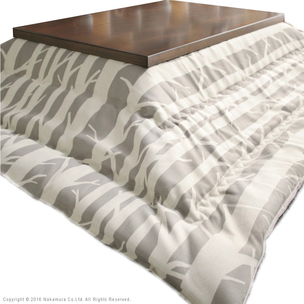 こたつ布団 長方形 大判 日本製厚手カーテン生地の北欧柄こたつ布団 245x205cm おしゃれ 洗える 掛け布団 北欧デザイン 日本製 リモート 在宅