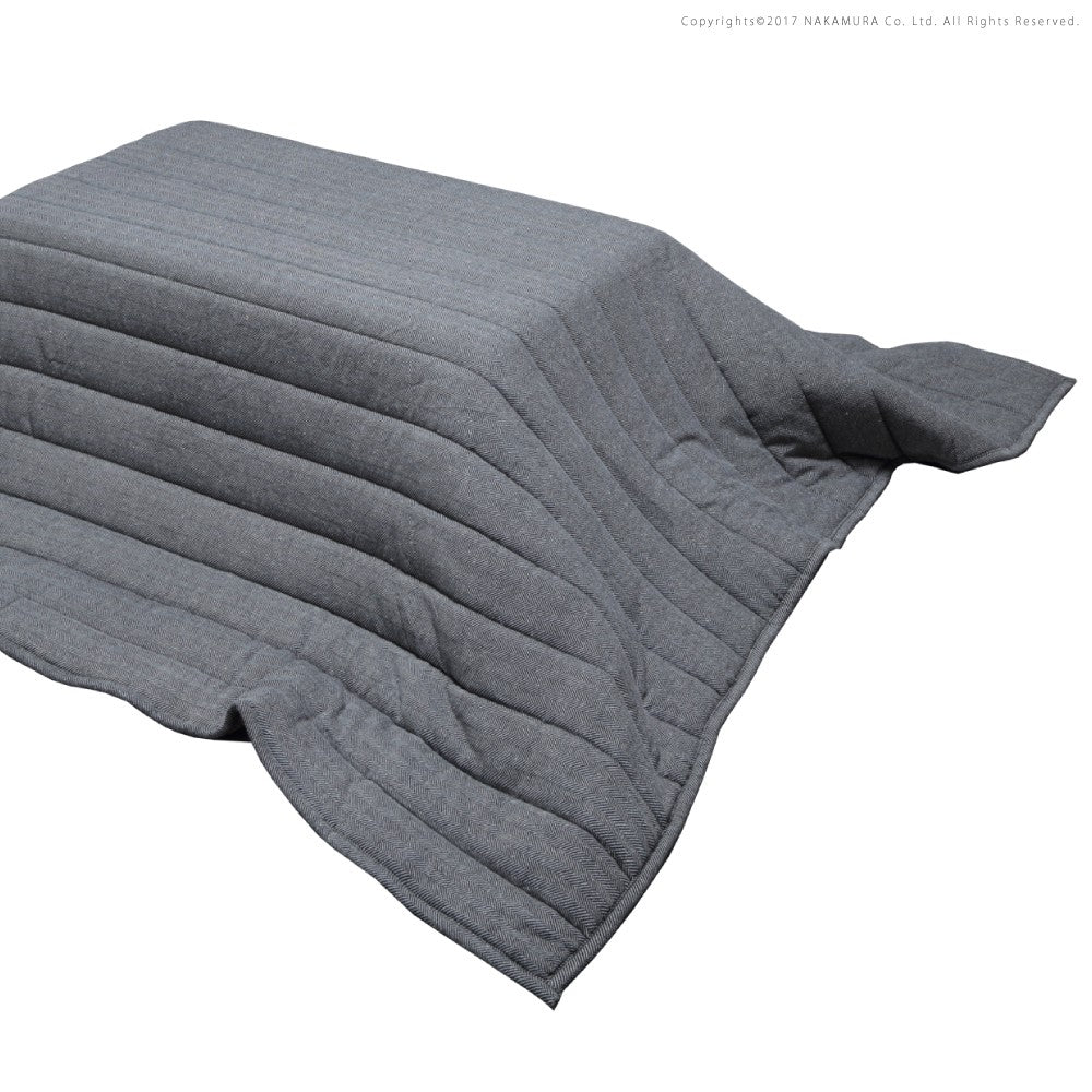 こたつ布団 正方形 ヘリンボーン柄こたつ布団 ボスコ 190x190cm キルティング