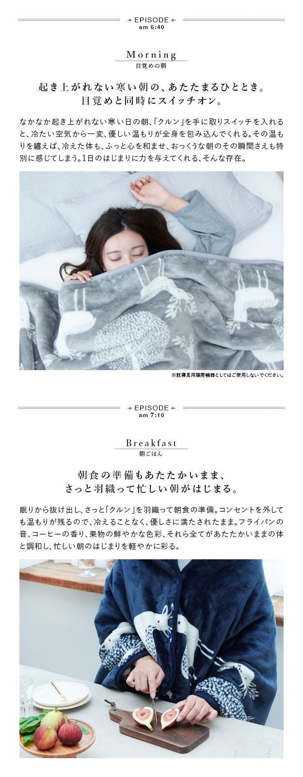 電気毛布 ブランケット 北欧 とろけるフランネル 着る電気毛布 エルク柄 140x180cm ロングサイズ 大きめ テレワーク リモートワーク 在宅ワーク