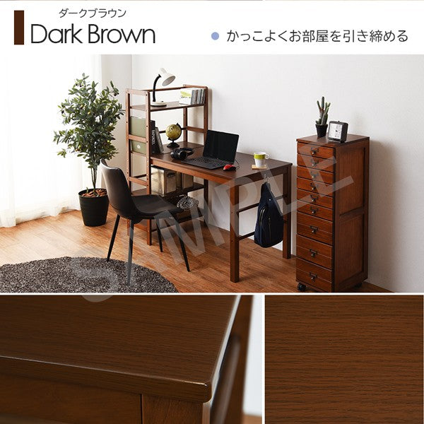 棚付デスク デスクテーブル 天然木 可動棚 使用 ラック 書類 おしゃれ 北欧 シンプル モダン コンパクト 木製