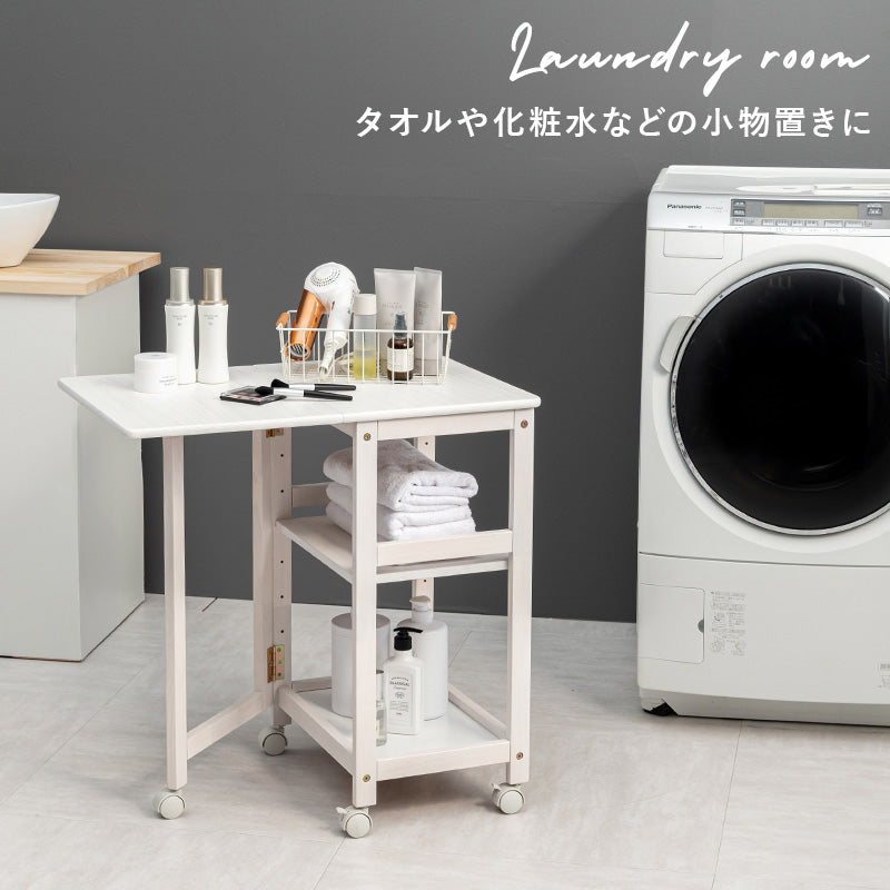 キッチンワゴン ワゴン キッチン収納 収納 天板 作業スペース バタフライワゴン 作業 スペース バタフライ