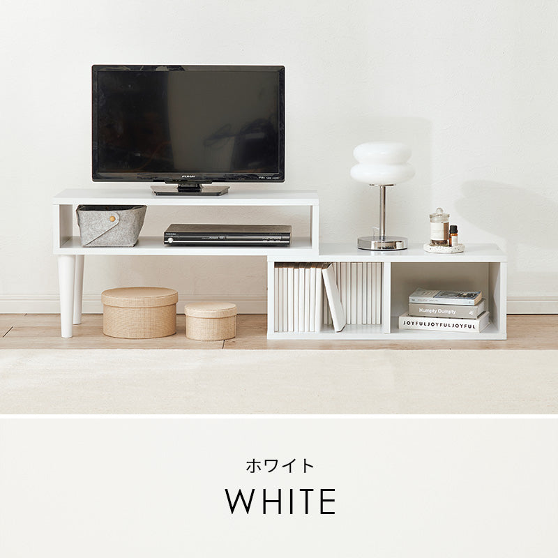伸縮式TV台 テレビ台 AVボード TVボード 自由 スタイル 変更 ボード オープンタイプ ディスプレイ棚 オープン