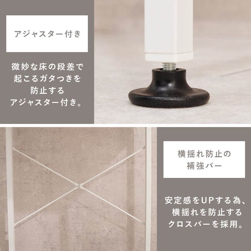 ごみ箱上ラック ラック キッチン収納 食器棚 レンジ台 収納 ごみ箱 スペース 活用 引出し ストック カトラリー