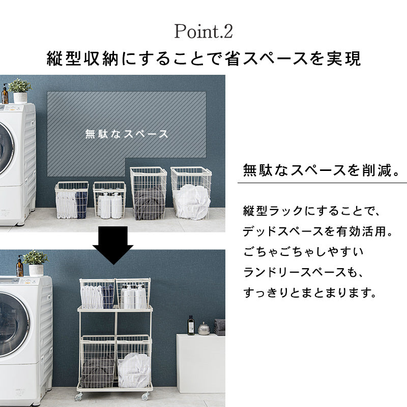 ランドリーラック 収納家具 チェスト 色柄物 ランドリーワゴン 洗濯 バスケット 便利 おしゃれ 北欧 シンプル