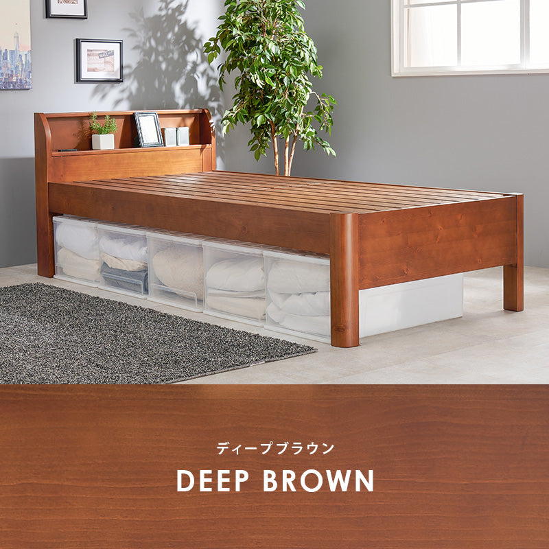 組立簡単 シングルベッド ベッド ネジなし ネジ 工具 組立 3段階 木製ベッド 床面 木製 シングル セミダブル