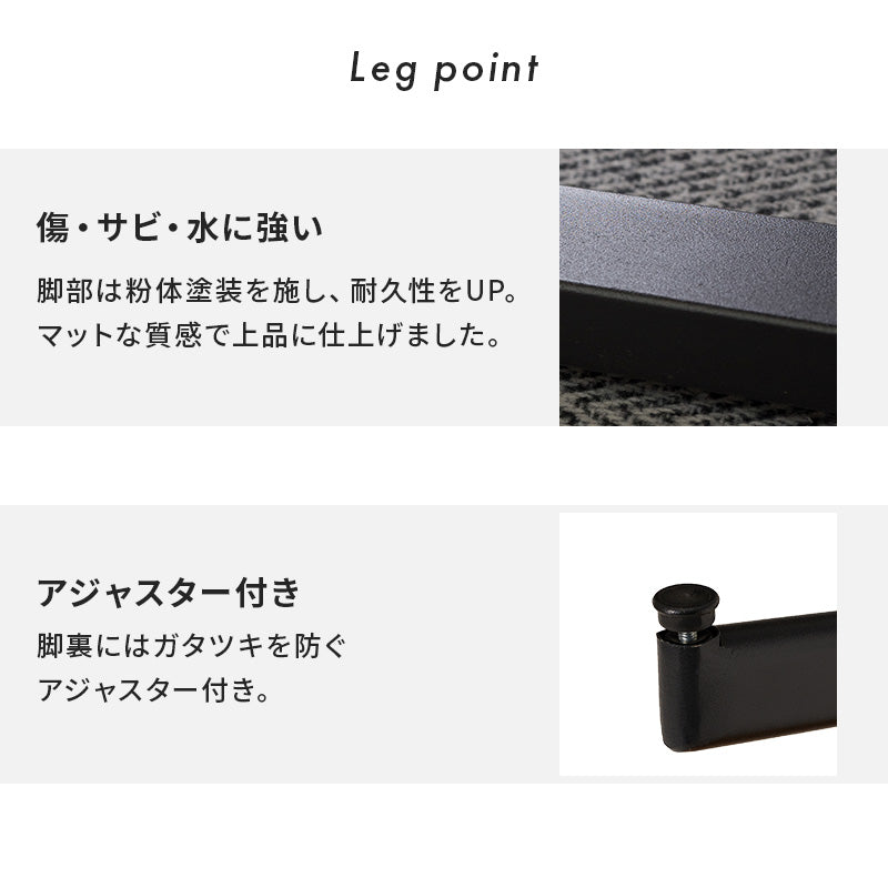 カフェテーブル ダイニング ダイニングテーブル コンパクト 一人暮らし 重厚感 重厚 天板 カフェ おしゃれ