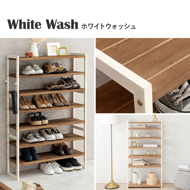 シューズラック 収納家具 玄関 押入れ収納 オープン サンダル ブーツ 組み換え シューズ ラック