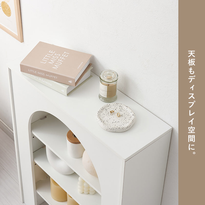 マントルピース 収納家具 キャビネット おしゃれ 可愛い 収納ラック 大人 コード穴 ライト スピーカー 使用