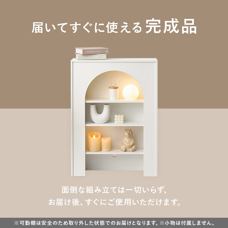 マントルピース 収納家具 キャビネット おしゃれ 可愛い 収納ラック 大人 コード穴 ライト スピーカー 使用