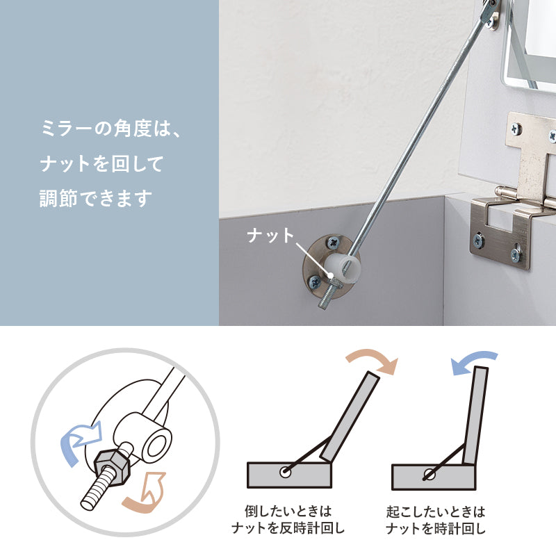 ドレッサー 天板 デスク セット LEDライト ライト メイク ストック 収納 スツール おしゃれ 北欧 コンパクト