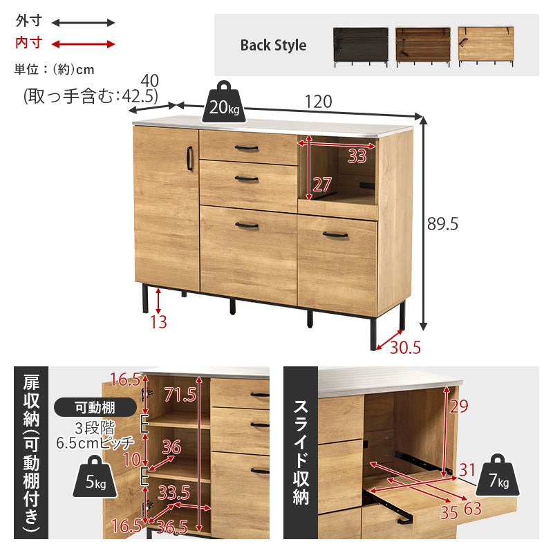 キッチンキャビネット カウンター キッチン収納 耐熱 耐久 ステンレス 天板 使用 作業スペース ゆとり 確保