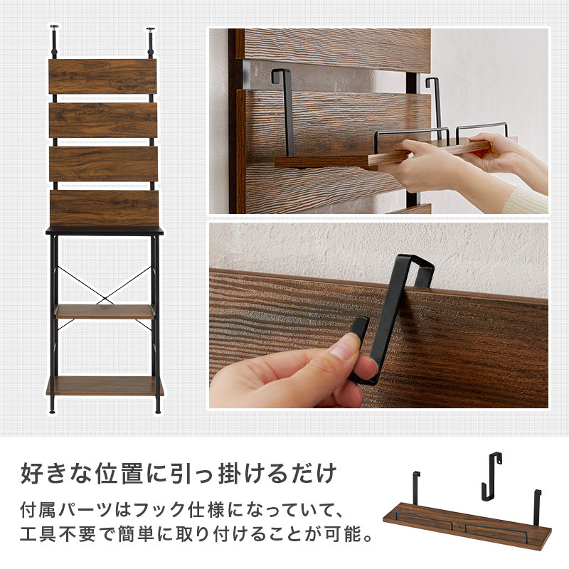 突っ張りキッチンラック 組立式 棚板可動 レンジ台 収納 完成品 北欧 おしゃれ スリム 幅広 大容量 ガラス扉 スライド コンセント付 カップボード 一人暮らし 新生活 省スペース 人気 おすすめ インテリア 贈り物 プレゼント ギフト 送料無料