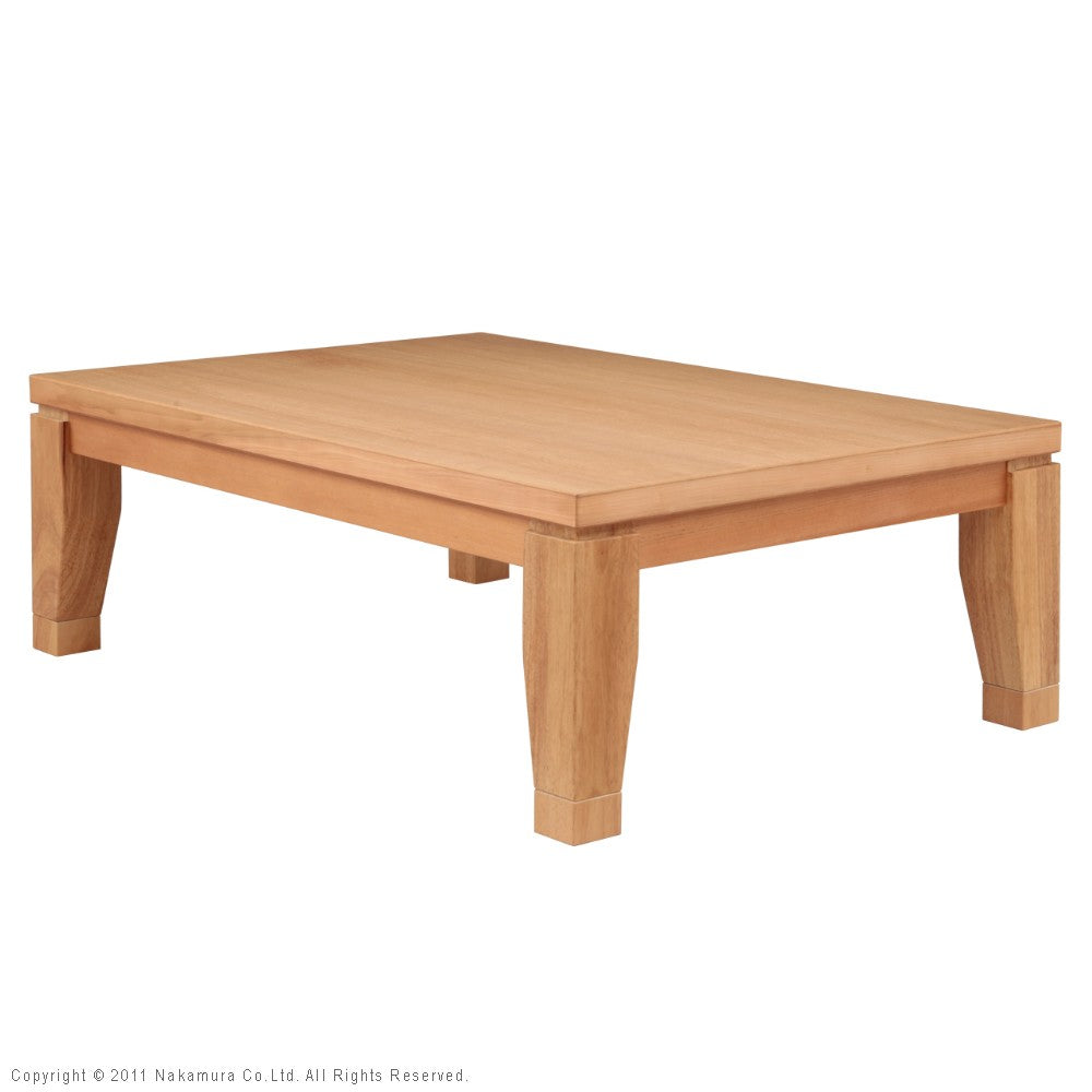 こたつ 長方形 モダンリビング継ぎ脚こたつ 120x80cm 継脚 高さ調整 テーブル ローテーブル 天然木 日本製 リモートワーク 在宅ワーク