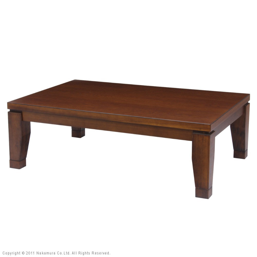 こたつ 長方形 モダンリビング継ぎ脚こたつ 120x80cm 継脚 高さ調整 テーブル ローテーブル 天然木 日本製 リモートワーク 在宅ワーク