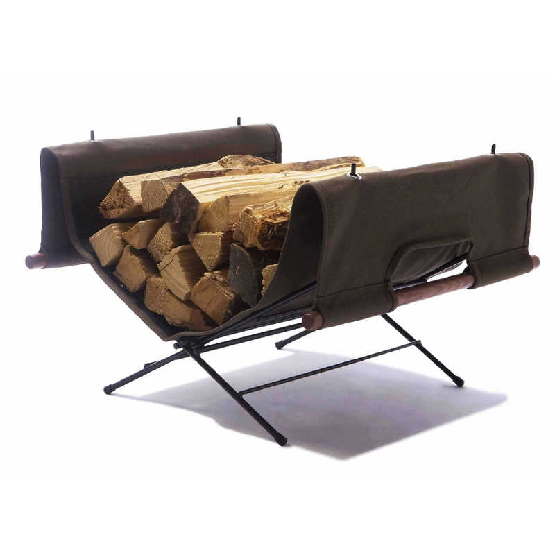 ログキャリー+スタンドセット アウトドア 幅430mm×奥行370mm×高さ325mm