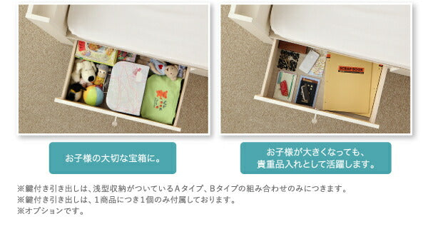 【新商品】組立設置付 大容量収納ファミリーチェストベッド TRACT トラクト マルチラススーパースプリングマットレス付き B+C ワイドK240(SD×2) 送料無料