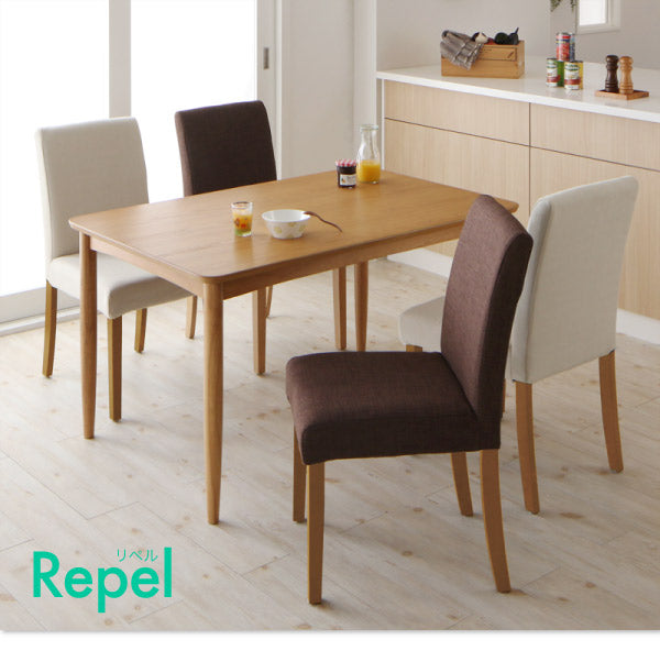 【新商品】組立設置付き 撥水防汚機能付き! カバーリングダイニング Repel リペル ダイニングテーブル W120 送料無料