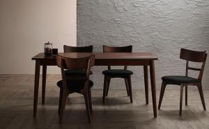 【新商品】組立設置付き モダンデザインダイニング Le qualite ル・クアリテ 5点セット(テーブル+チェア4脚) W150 送料無料