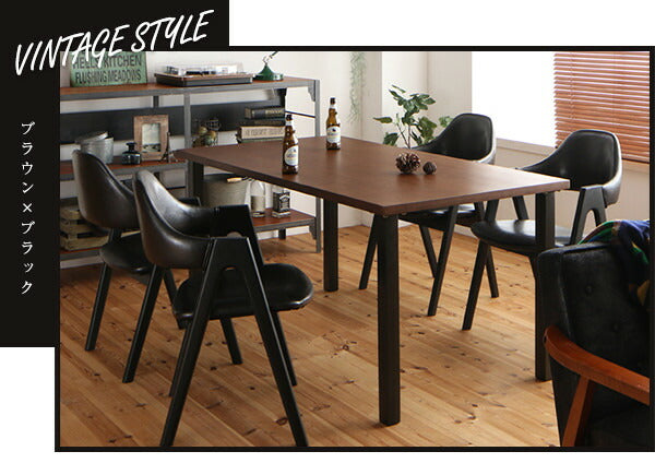 【新商品】組立設置付き ミックススタイル ダイニング De Luca デルーカ 3点セット(テーブル+チェア2脚) W120 送料無料