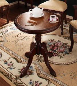 【新商品】アンティーク調クラシックリビングシリーズ Francoise フランソワーズ サイドテーブル 直径60 送料無料