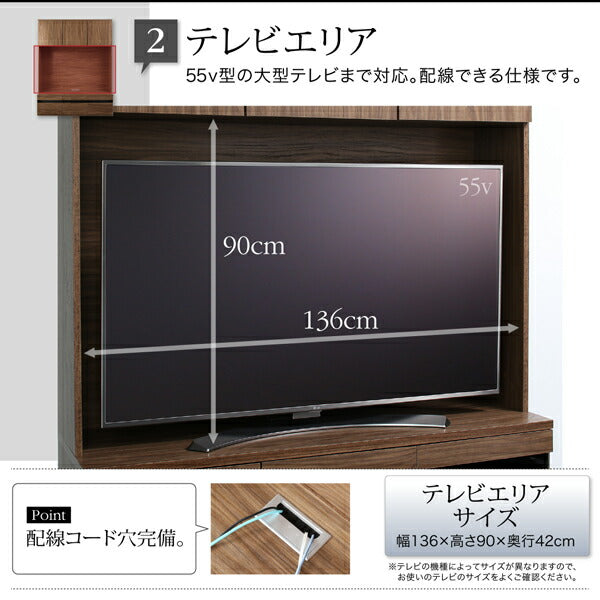 ハイタイプテレビボードシリーズ Glass line グラスライン テレビボード 送料無料