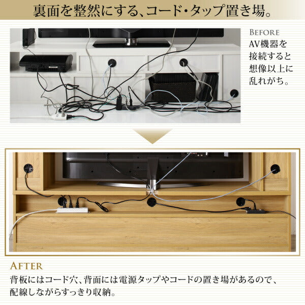 55型対応ハイタイプテレビボード TITLE タイトル 送料無料