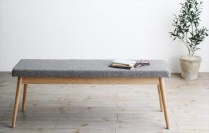 北欧ナチュラルモダンデザイン天然木ダイニングセット Wors ヴォルス ベンチ 2P 送料無料