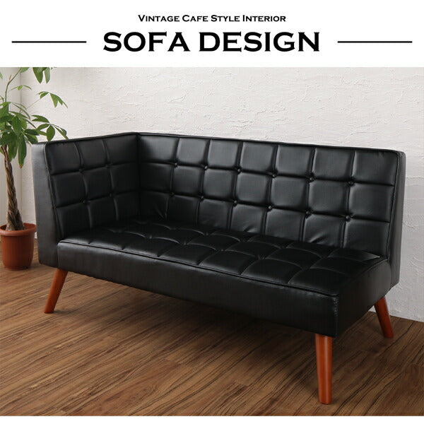 【新商品】組立設置付き 古木風 ヴィンテージ カフェスタイル リビングダイニング TOLD トルド 5点セット(テーブル+ソファ1脚+アームソファ1脚+チェア1脚+ベンチ1脚) 右アーム W120 送料無料