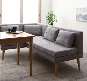 【新商品】組立設置付き 北欧デザインソファ リビングダイニングセット SLIVE スライブ 3点セット(テーブル+2Pソファ1脚+アームソファ1脚) 左アーム W115 送料無料