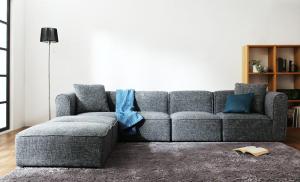 【新商品】ワイドローソファ Lowel ローウェル ソファ&オットマンセット スタンダード肘 3P 送料無料