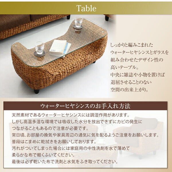 【新商品】ホテルやサロン、オフィスにも 高級リラクシングヒヤシンスソファ Lamama ラママ ローテーブル W100 送料無料