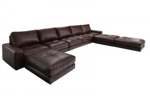 【新商品】レイアウト自由 家族でリビングを囲める大型コーナーカウチソファ La fayette ラ・ファイエット ソファ&オットマン ダブルコーナータイプ 幅330cm 送料無料