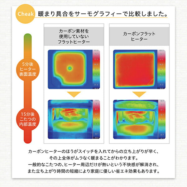 【新商品】天然木北欧モダンデザインフラットヒーターこたつ Ares アーレス 4尺長方形(75×120cm) 送料無料