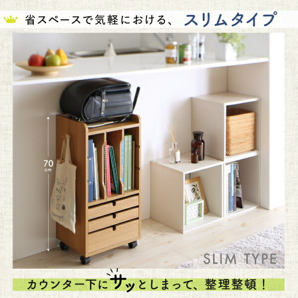 【新商品】リビングワゴンにもなるランドセルラック 送料無料