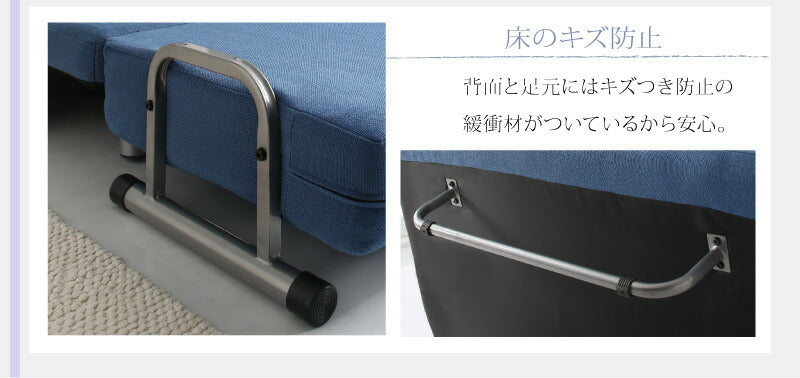【新商品】ソファベッド 2人掛け コンパクト/1812_06 カウチソファベッド_ROLLY型 W120 送料無料