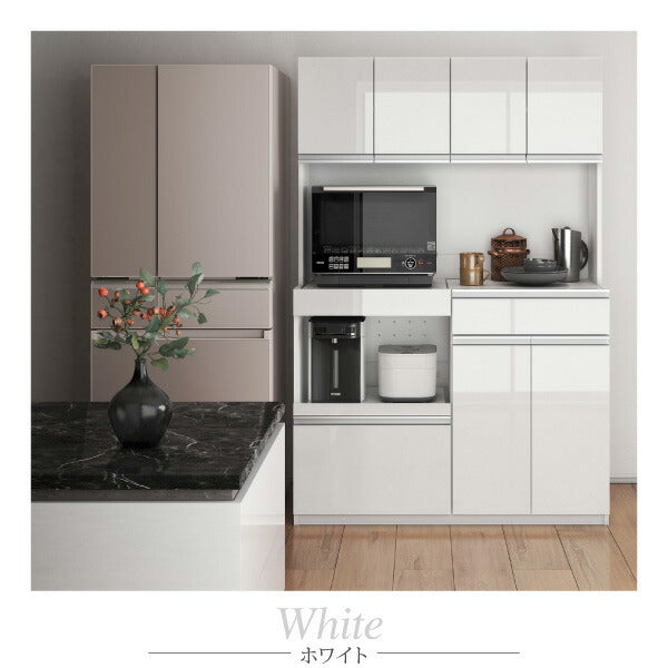 【新商品】大型レンジ対応 鏡面システムキッチンボード 送料無料