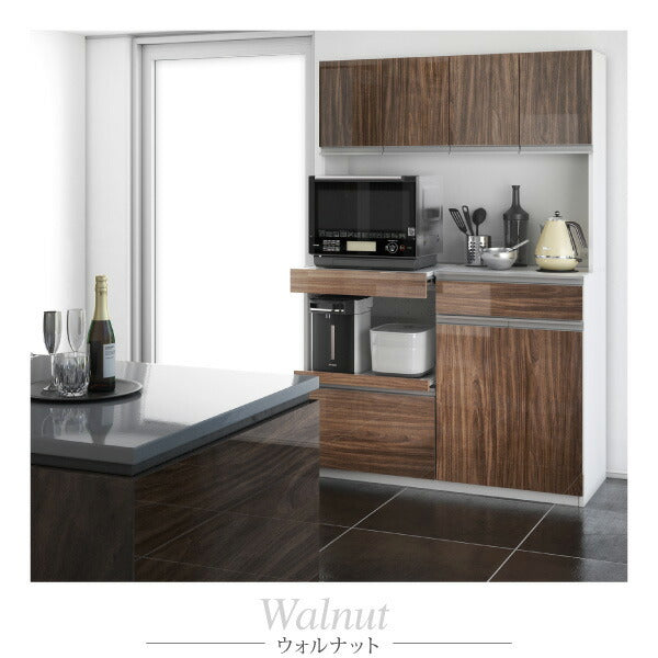 【新商品】大型レンジ対応 鏡面システムキッチンボード 送料無料