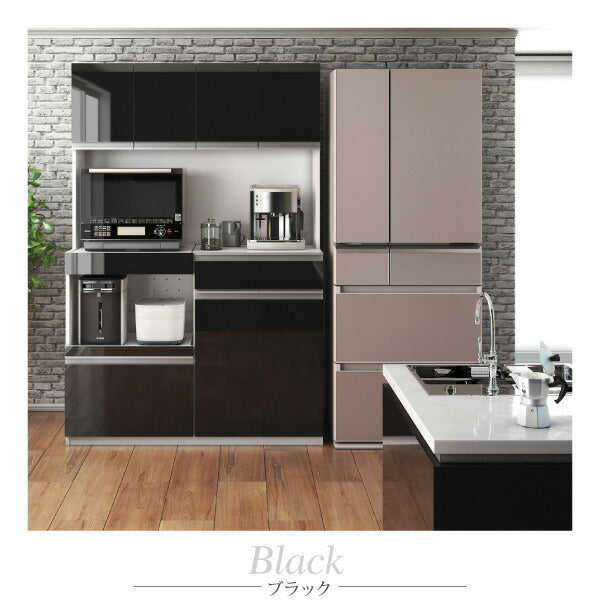 【新商品】大型レンジ対応 鏡面システムキッチンボード 送料無料