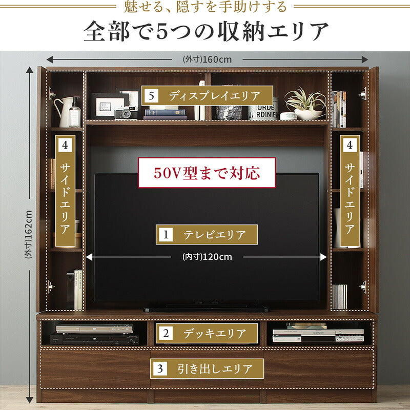 【新商品】テレビ台 ハイタイプ 50インチ/1906_01 Madiakka マディアッカ 送料無料