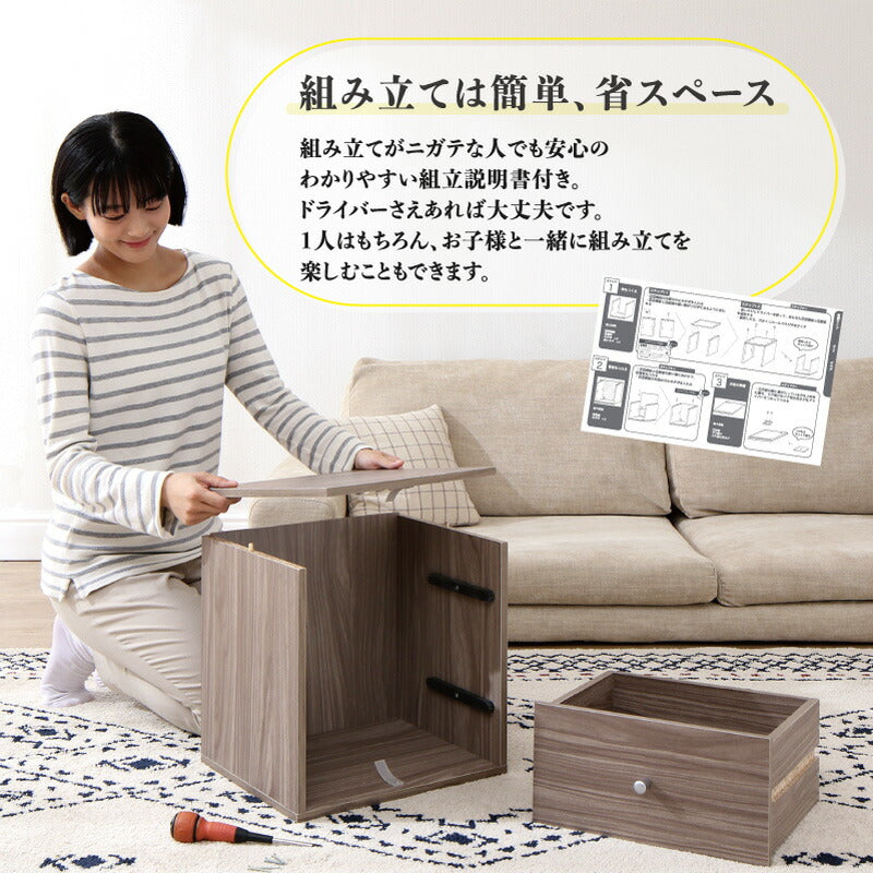 【新商品】キューブボックス フラップ扉タイプ 送料無料