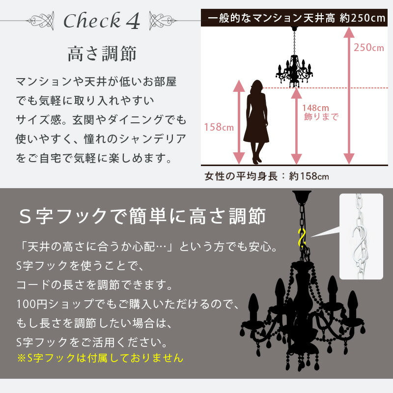 ガラスシャンデリア-NL-エレガント 51.5×51.5×59cm 送料無料