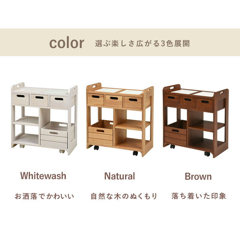 【新商品】キッチンワゴン 56×30×62cm 送料無料
