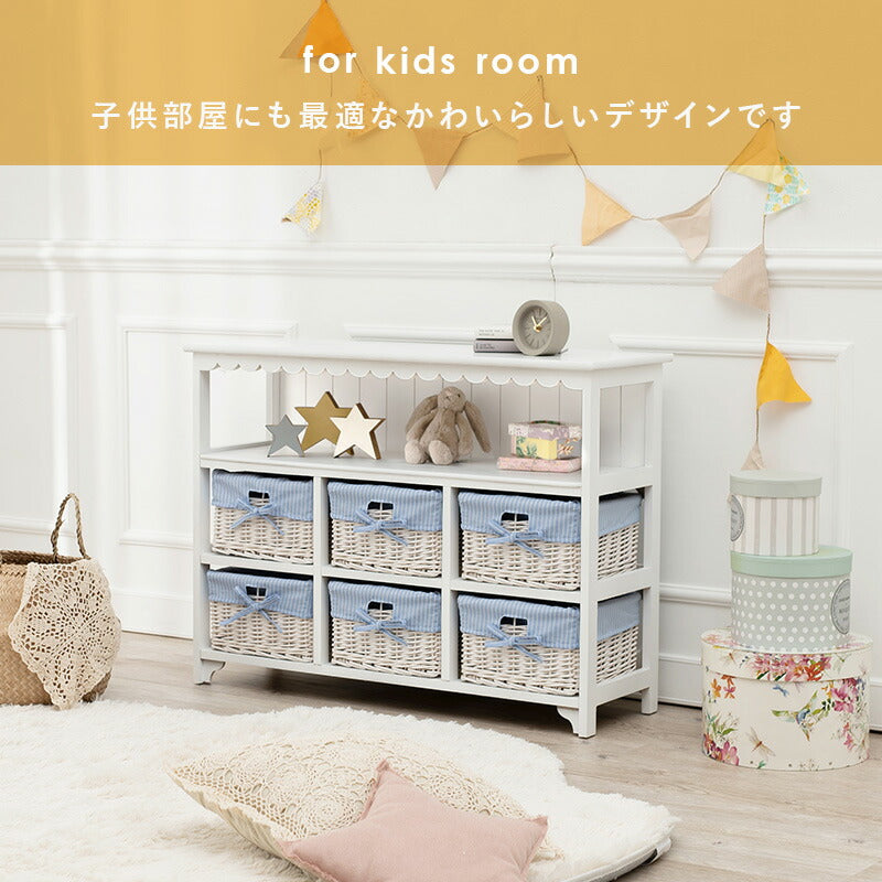 【新商品】キャビネット-MCC6杯-フリル 6杯 90×30×66cm 送料無料